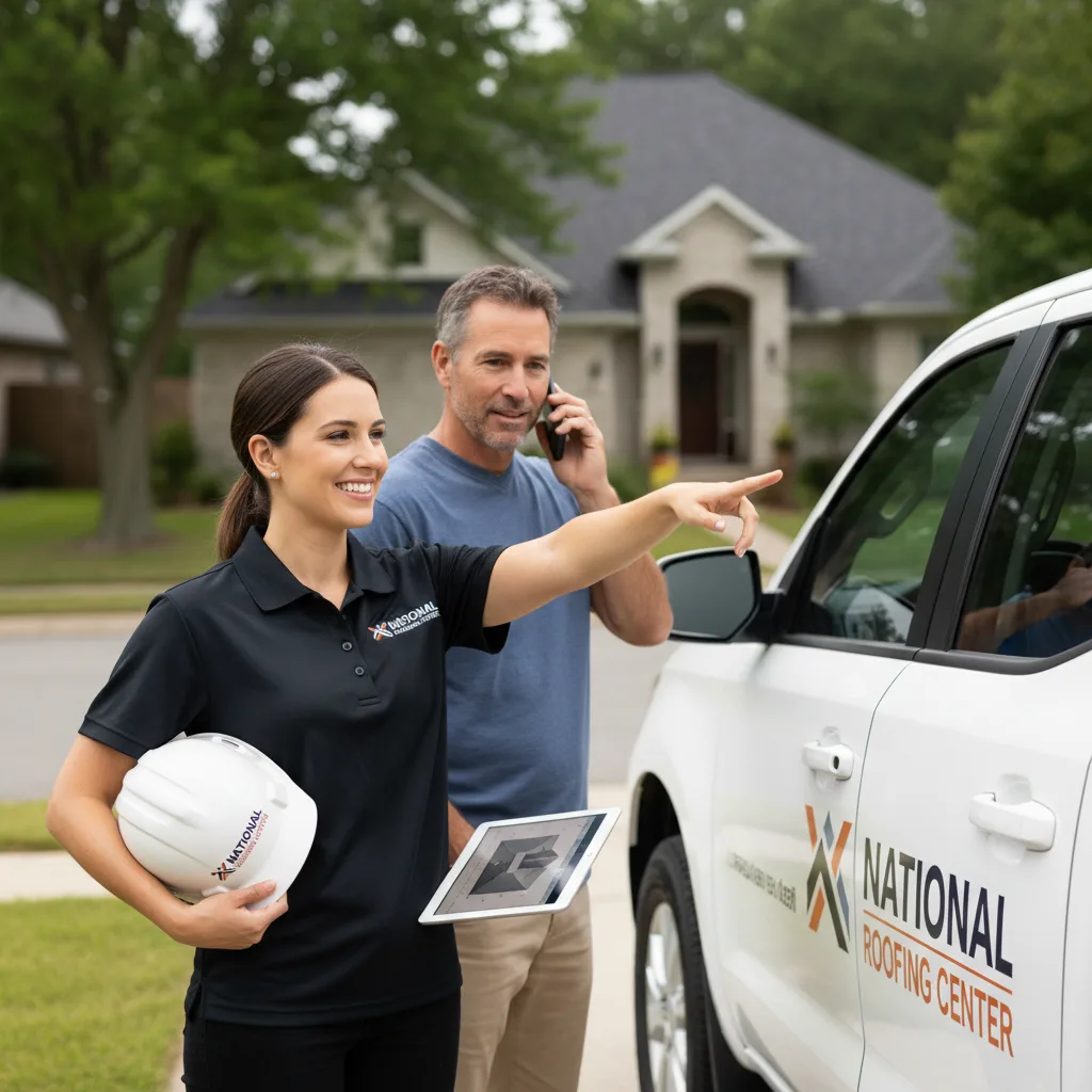 National Roofing Center customer support in Anahuac